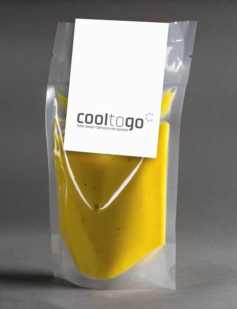 Take-Away up to the packaging
